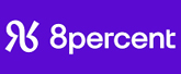 주식회사 에잇퍼센트 로고