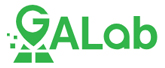 주식회사 지에이랩(GALab) 로고